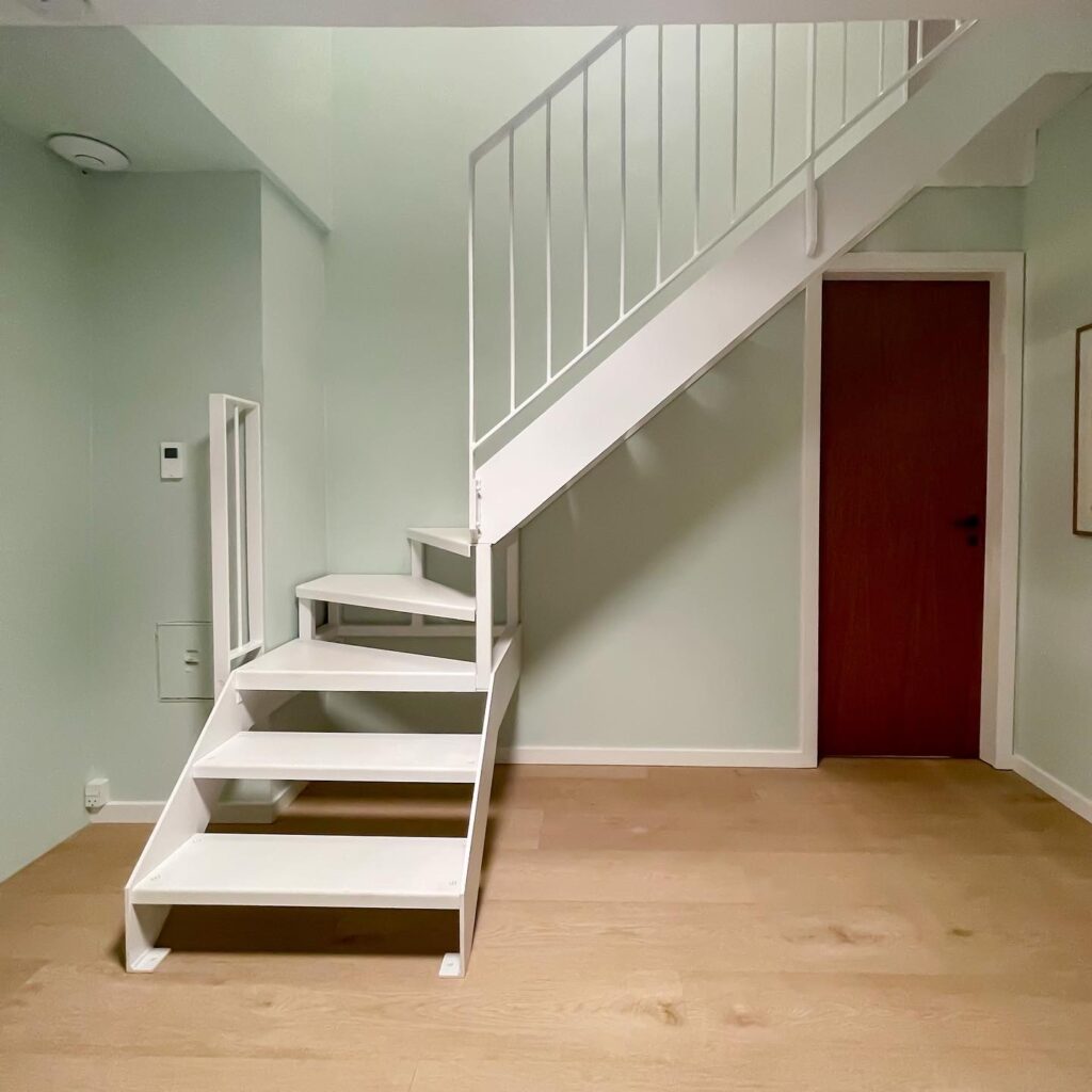 trappe-ståltrappe-trappe stål-trappeløsning
